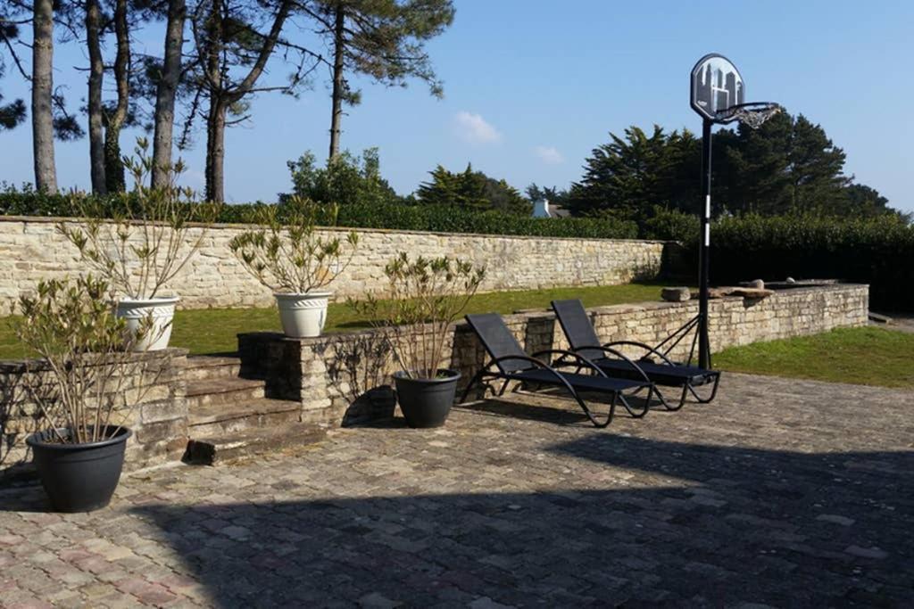 Regard Bleu Sur Horizon Villa Trégunc Kültér fotó